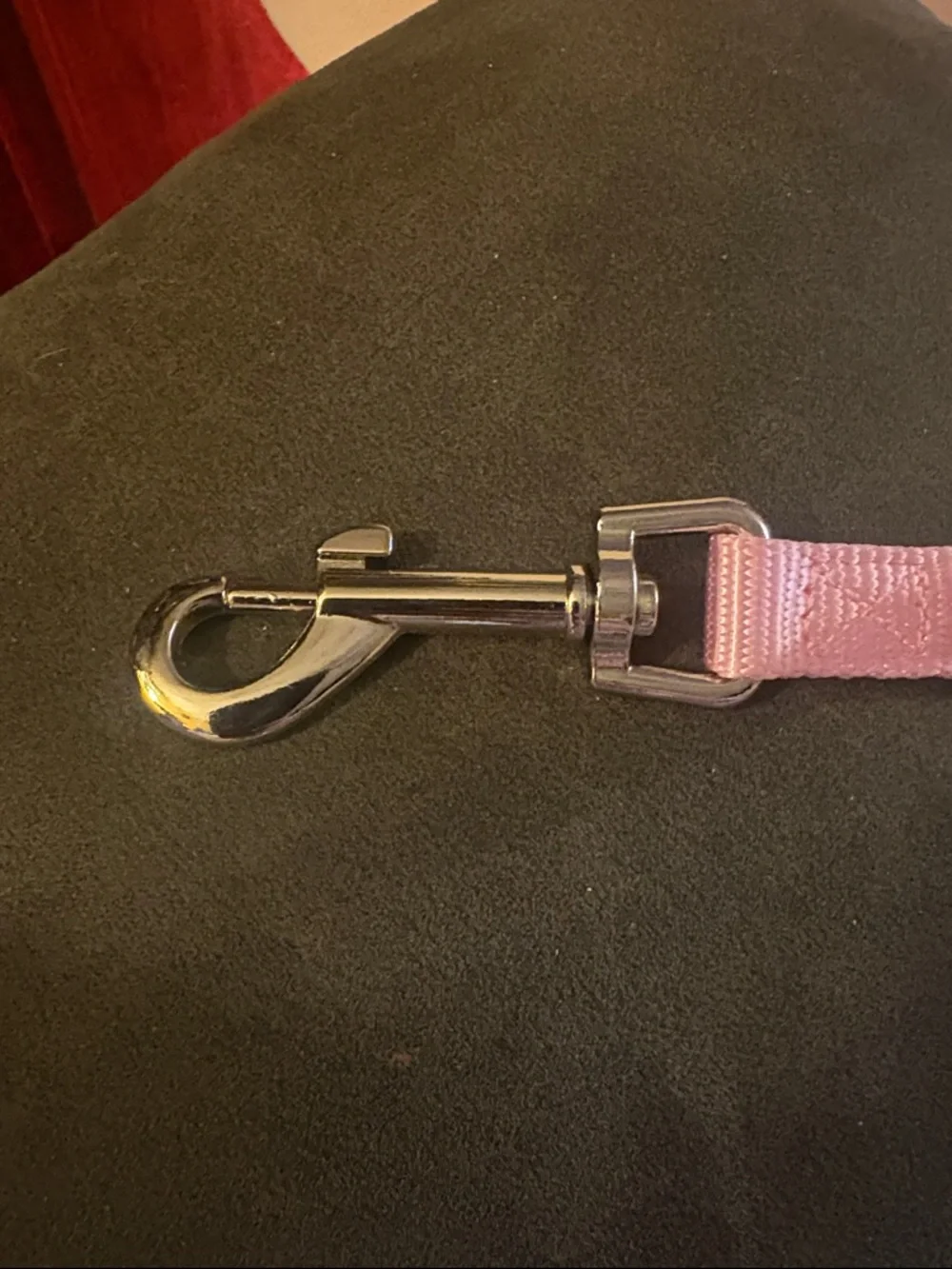 🔥5 FOR $25🔥 Top Paw Light Pink Dog Leash with Metal Clip, 6 feet